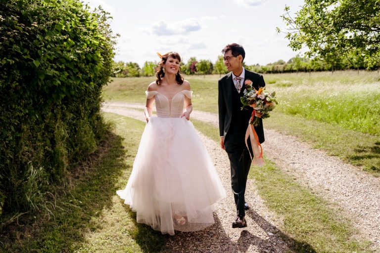 Freya & Connor’s Fun and Vibrant Wedding at Maidens Barn, Essex