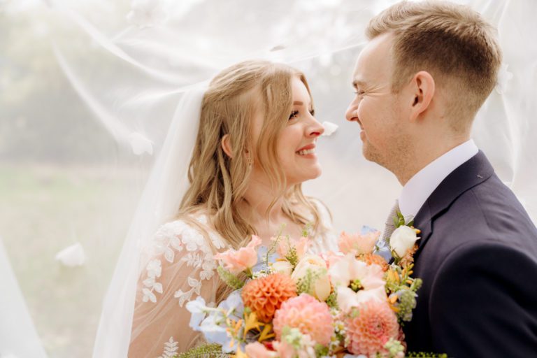 Anita & Nick’s Autumnal Pastel Wedding at Baddow Park House