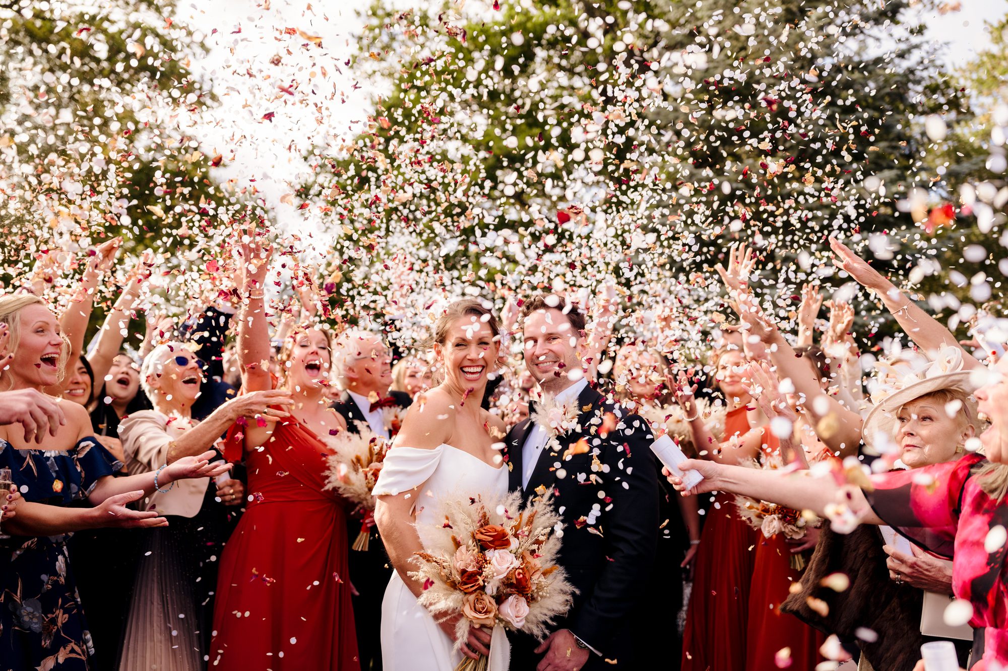Wind, Confetti & Cocktails – Gillian & John’s Blake Hall Wedding